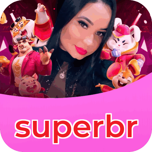 Interface do aplicativo superbr mostrando jogos disponíveis no iOS e Android